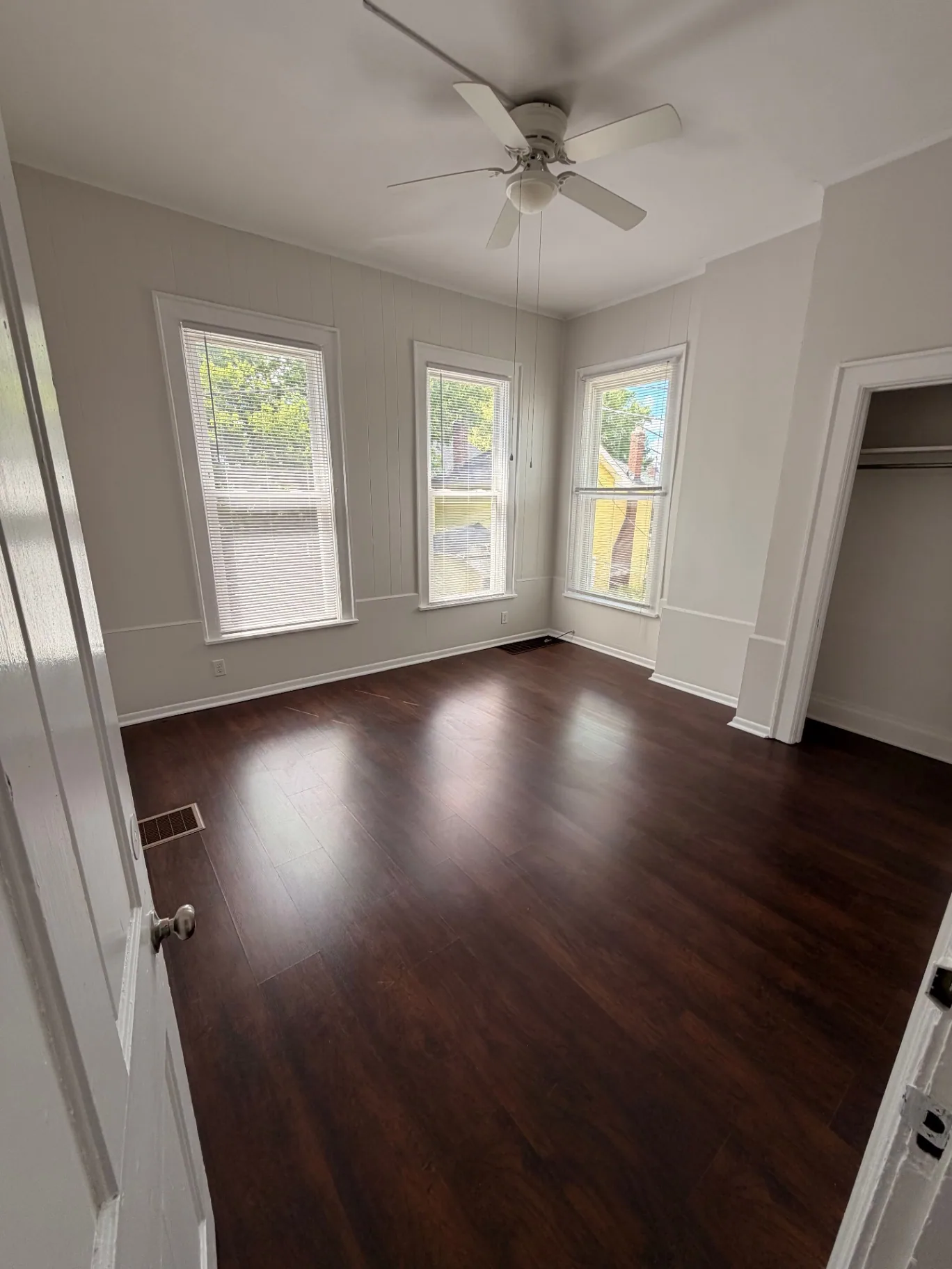 3340 Chestnut Upstairs corner bedroom with closet and multiple windows