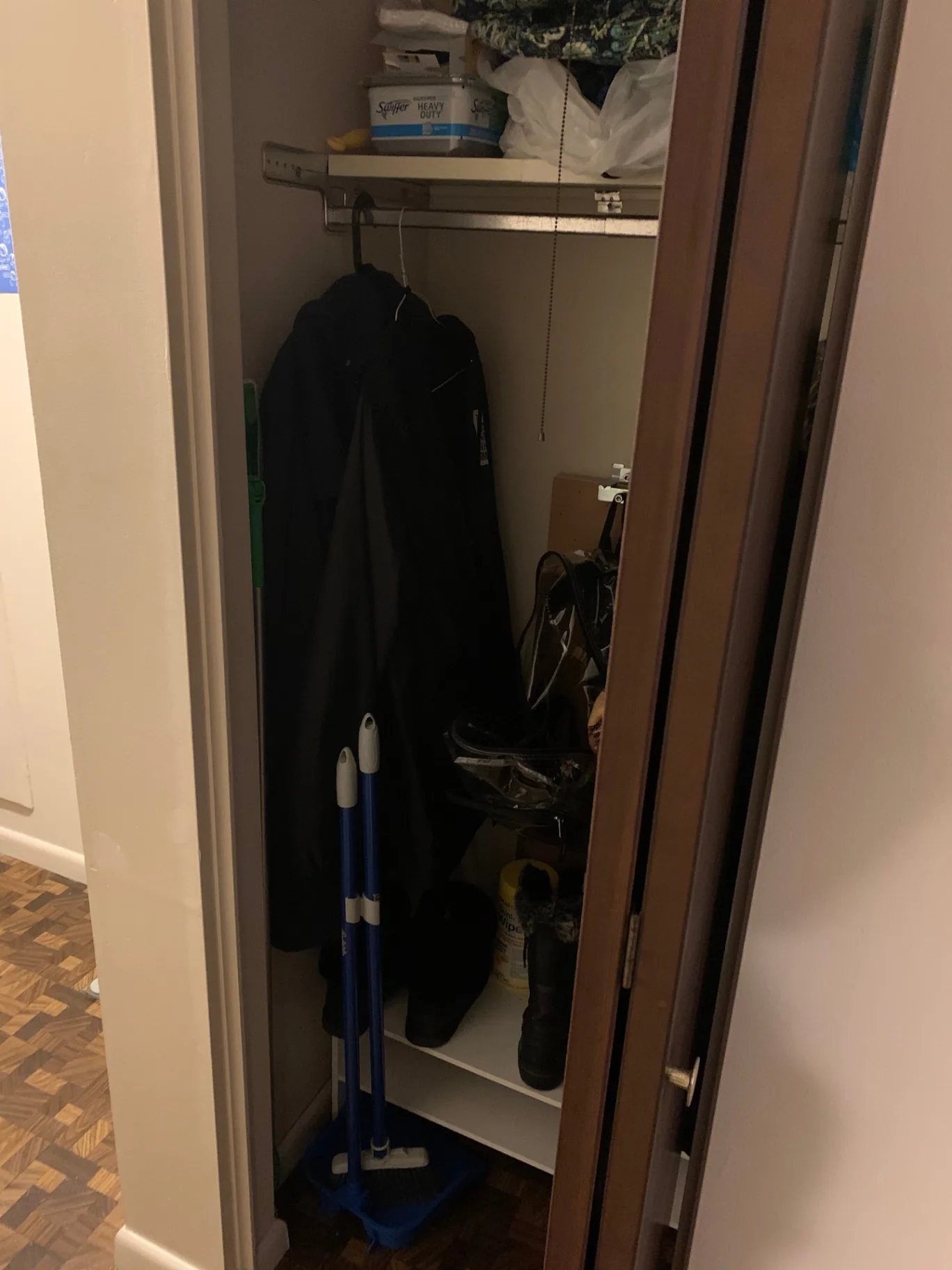 2030 Summit St Unit 1 coat closet by entry