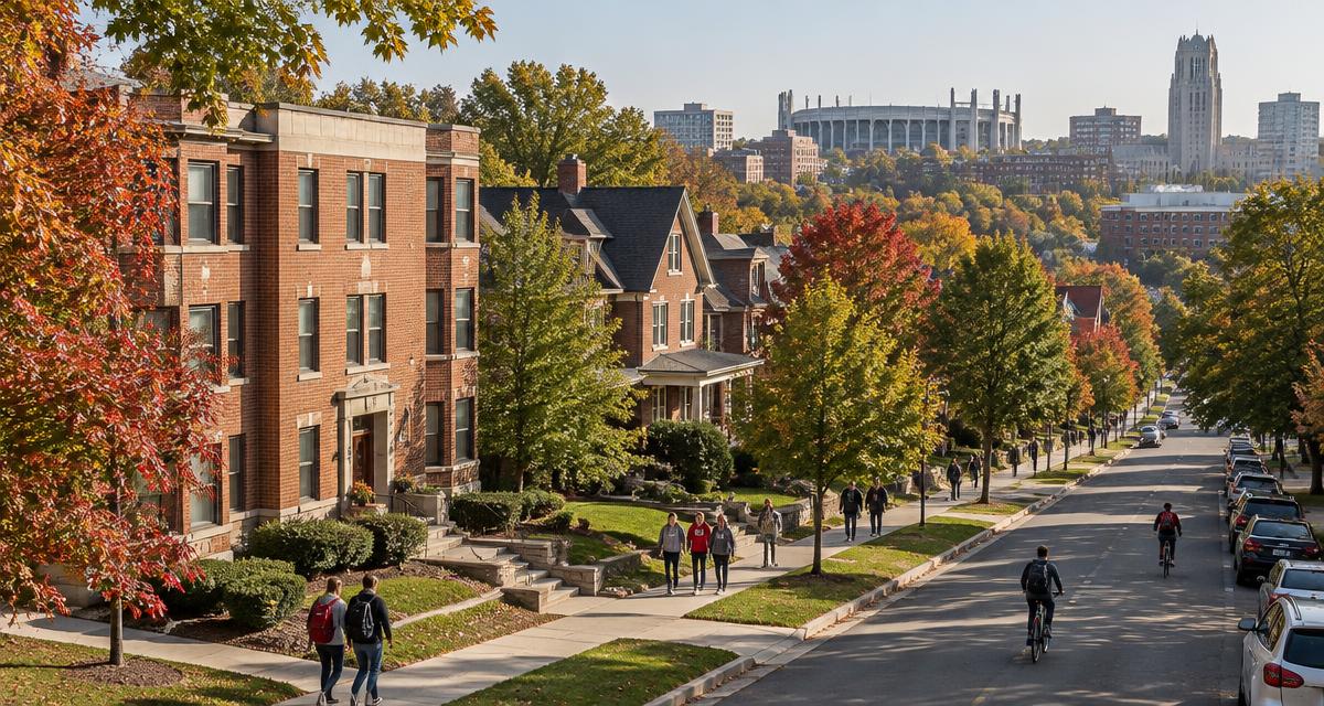 Off-campus apartments near Ohio State University in Columbus, Ohio